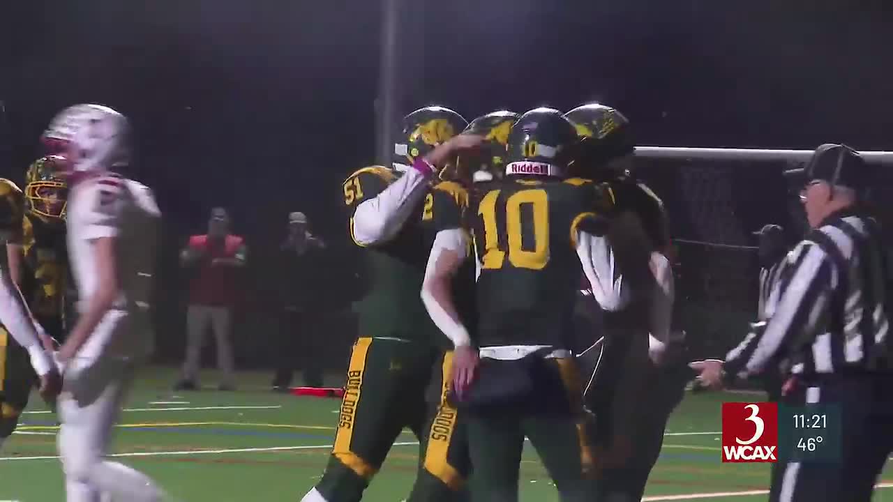 WCAX Presents Vermont High School Football Scores In Week 7 Segment