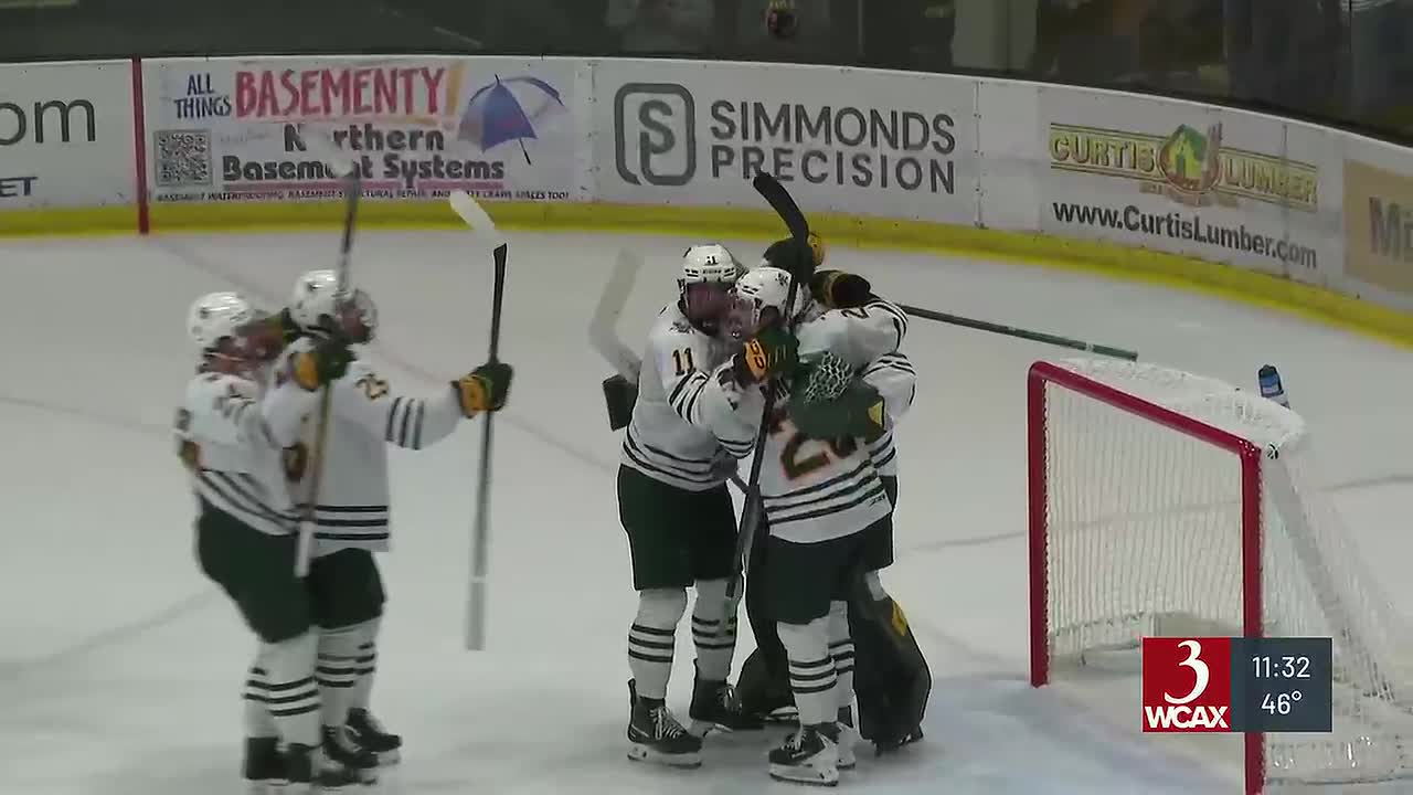 UVM Men’s Hockey Opens Home Schedule With 2-1 Win Over No. 11 Boston University