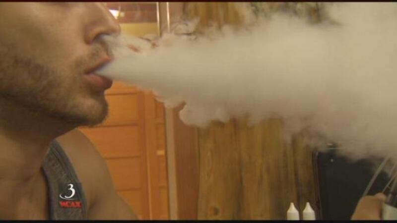 smoking cigarettes and studying Teens who vape are more likely to become teens who smoke smoke more often More teenagers trying e-cigarettes than