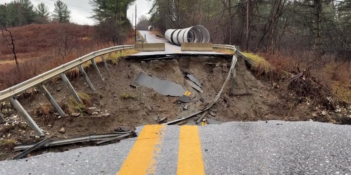 Charlotte works to start repairs on road left impassable by July flooding Charlotte works to start repairs on road left impassable by July flooding
