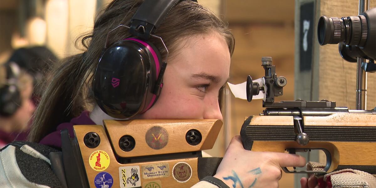 Northfield girls aim for a win at Junior Rifle Olympics
