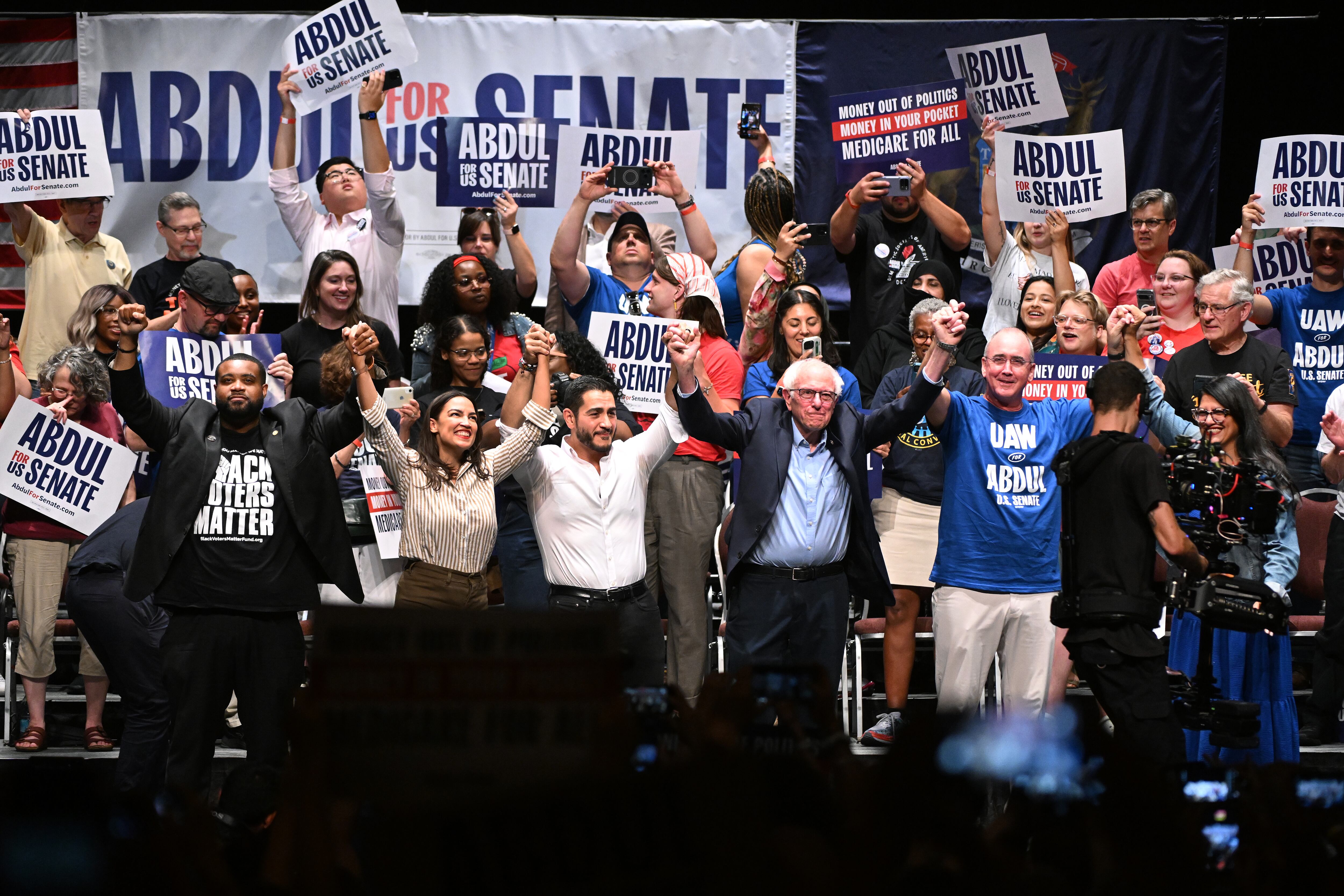 Sanders donates $1M to El - Sayed campaign in Michigan Senate race