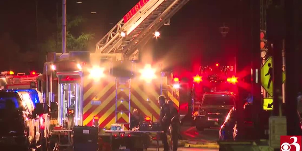 Police: Explosives triggered evacuations, road closure in Burlington
