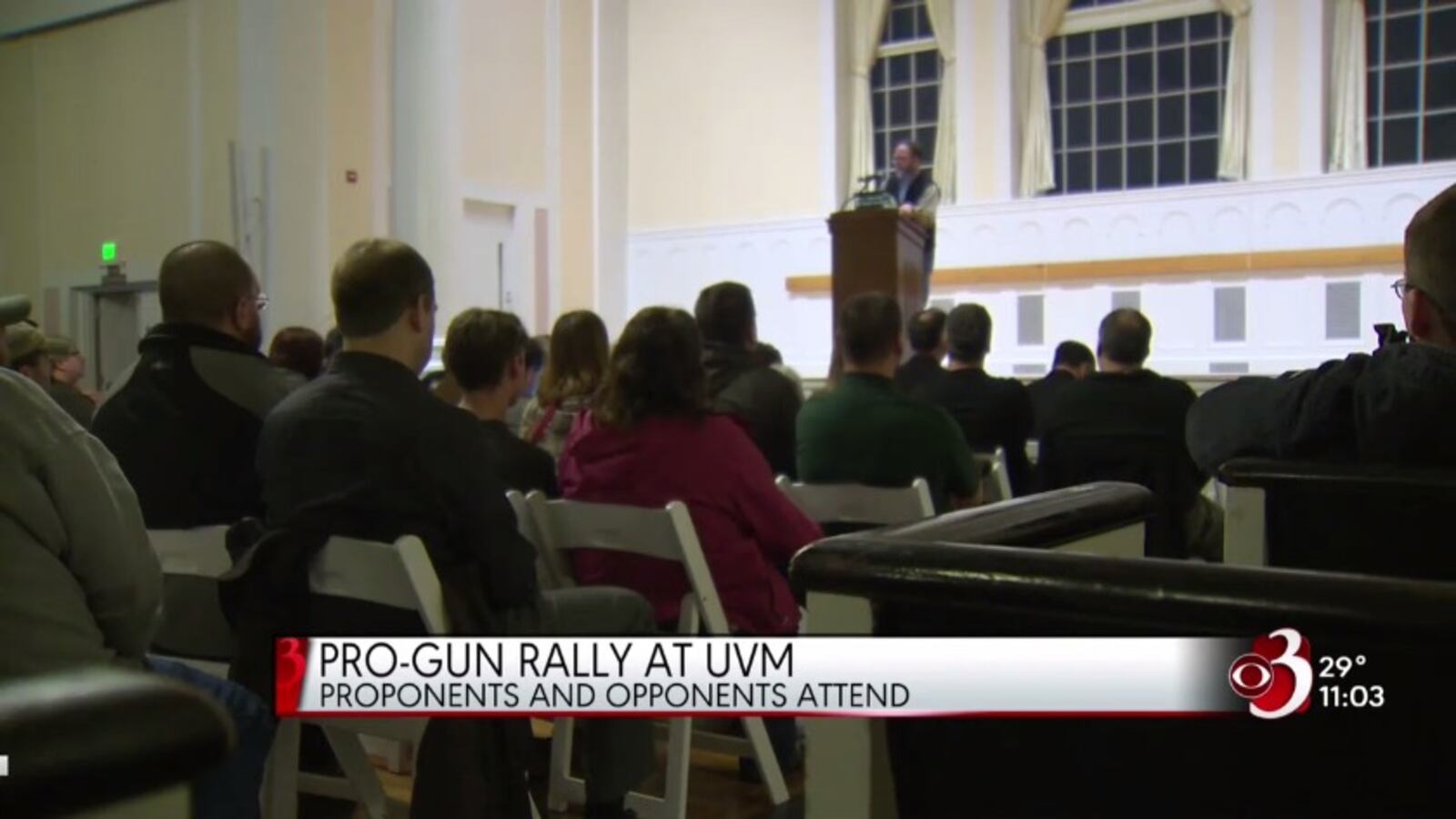 Uvm Rally Pro-gun rally at UVM