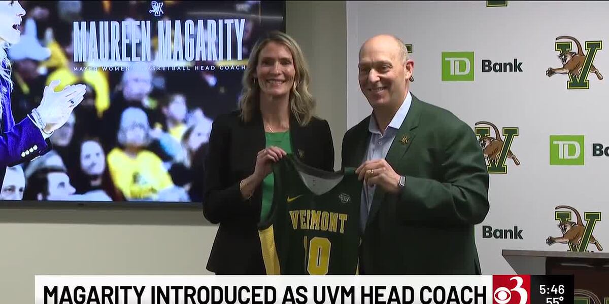 Magarty Magarity introduced as UVM head coach
