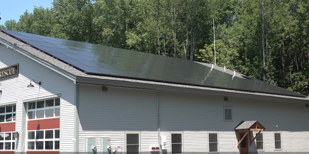 New solar array on Bridgewater fire station powers town, connects community