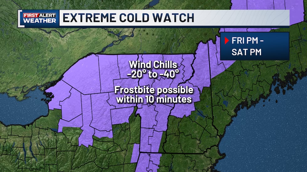Friday Cold Weather FIRST ALERT: Hazardously cold weather this weekend