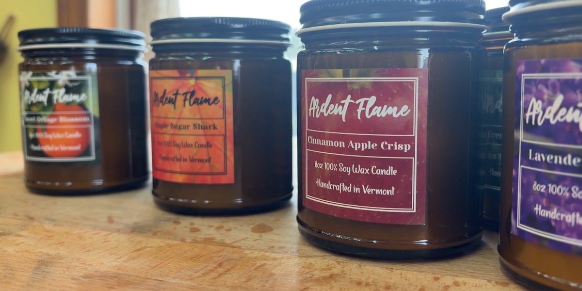 Made in Vermont: Ardent Flame Candles