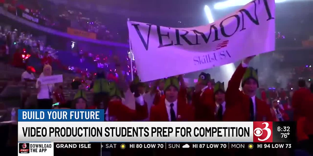 Vermont video production students to compete in national competition