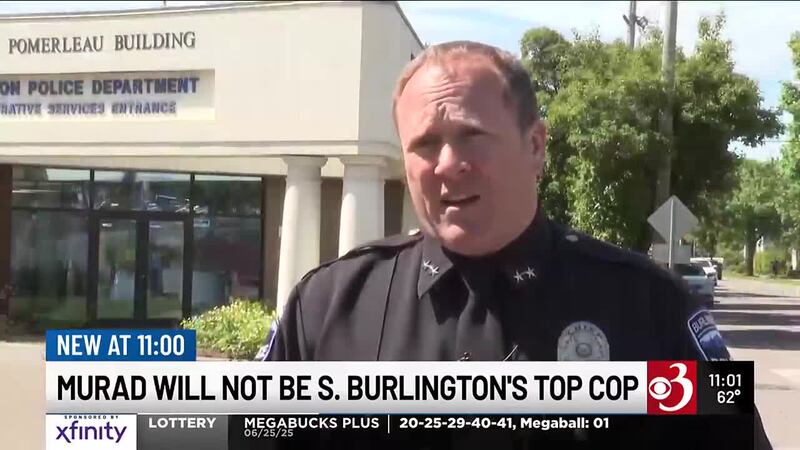 Burlington’s former police chief will not be South Burlington’s next police chief.