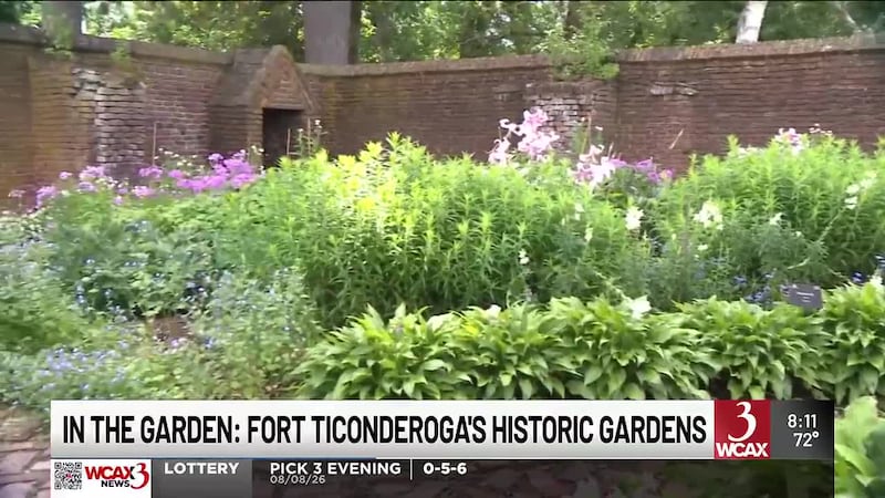 In the Garden: Fort Ticonderoga’s historic gardens