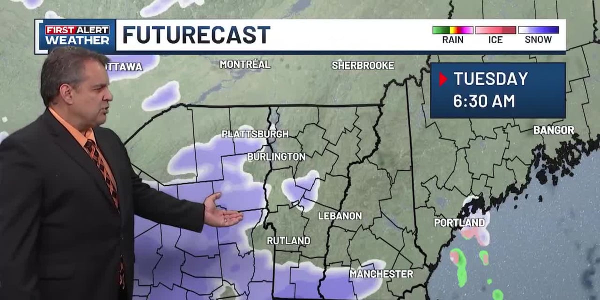 Wcxa WCAX Sunday Evening Weather Webcast